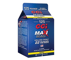 CCI 22WMR MAXI HP POUR 125 - 556 Black Friday Promotion